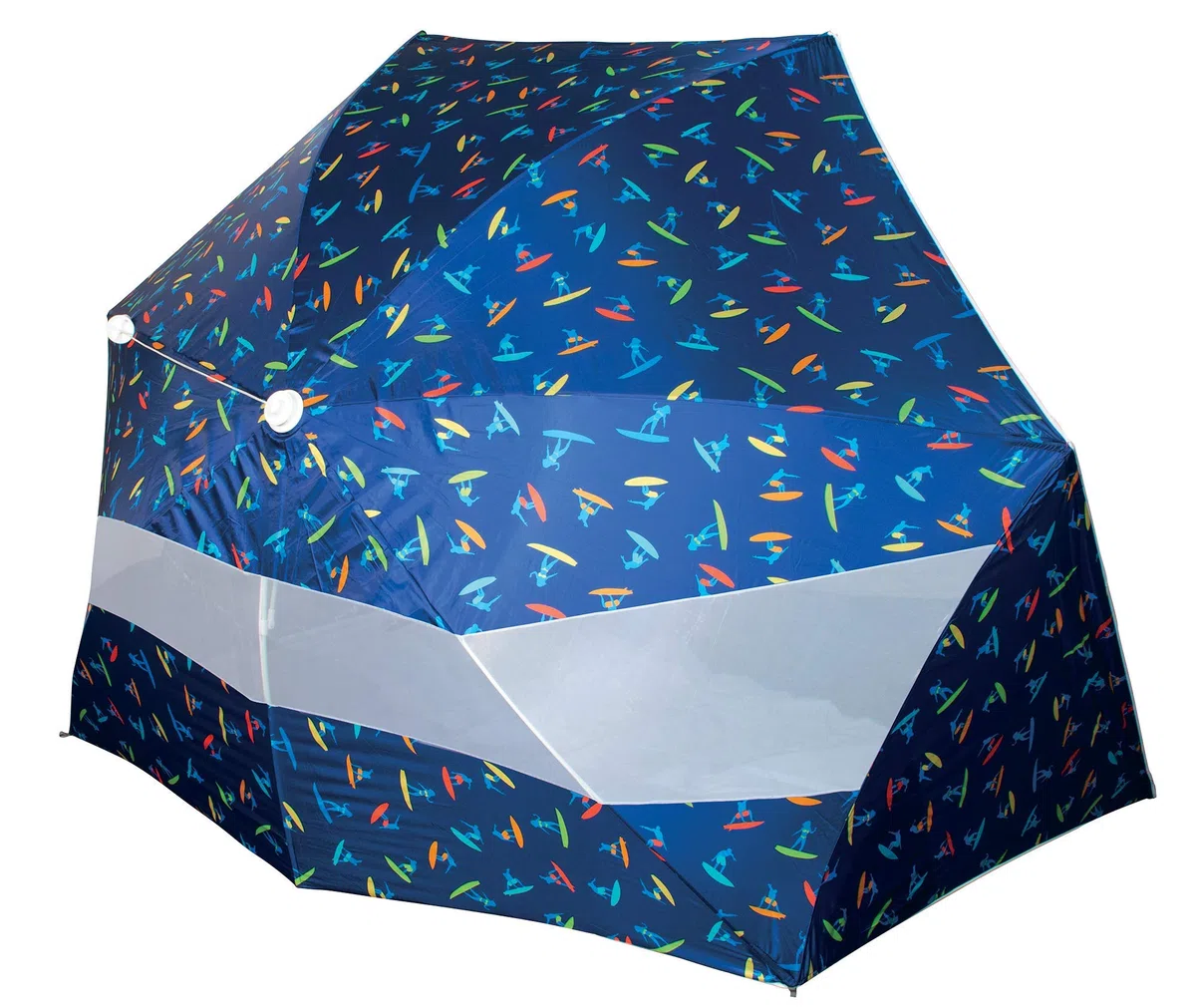 RIO Brands Beach Speedy Pop-Up Beach Cabana Sonnenschutz Surf Power Surfer 2,4 m x 2,4 m x 1,8 m