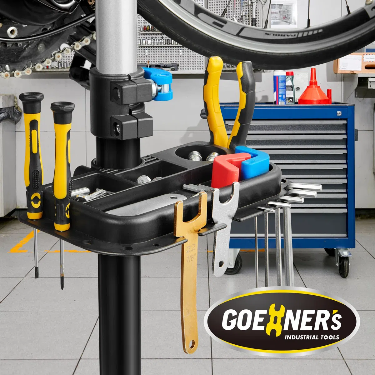 Gioventù E Bike Reparaturständer Fahrradständer (max. 45,4 kg) – Fahrradständer für Wartung, Fahrrad-Reparaturständer mit Schnellverschluss für E-Bikes, Mountainbikes und Rennräder