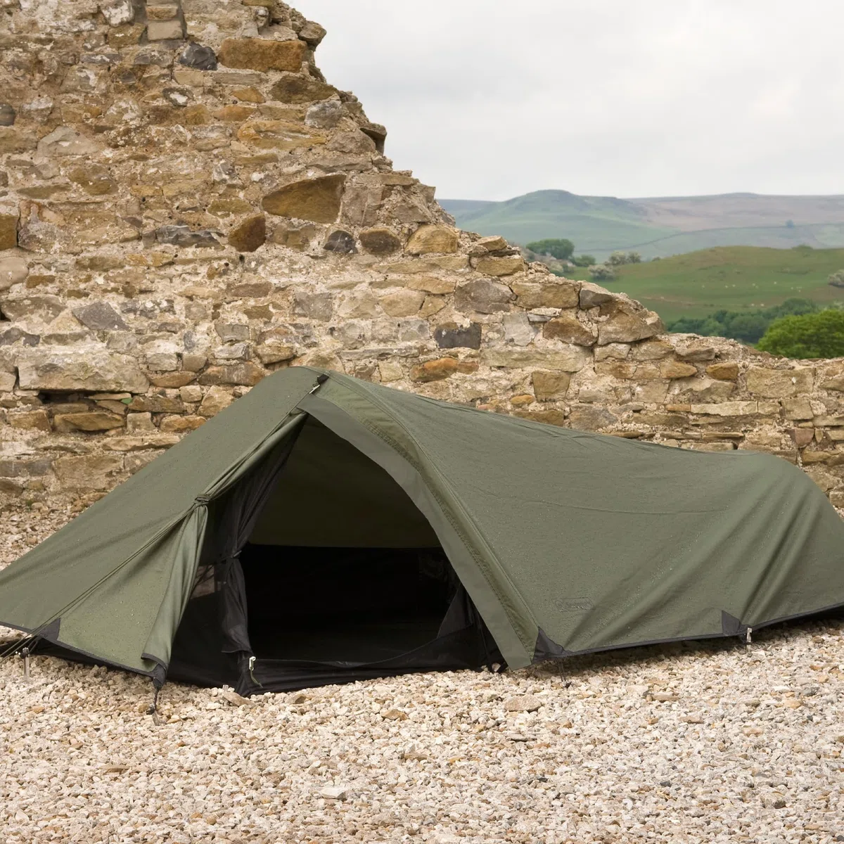 Snugpak Ionosphere IX WGTE Zelt – Leichtes Campingzelt, wasserdichtes 5000 mm PU-beschichtetes Außenzelt – schwer entflammbares Robustes Zelt mit 10 Innentaschen – Tasche und Reparaturset im