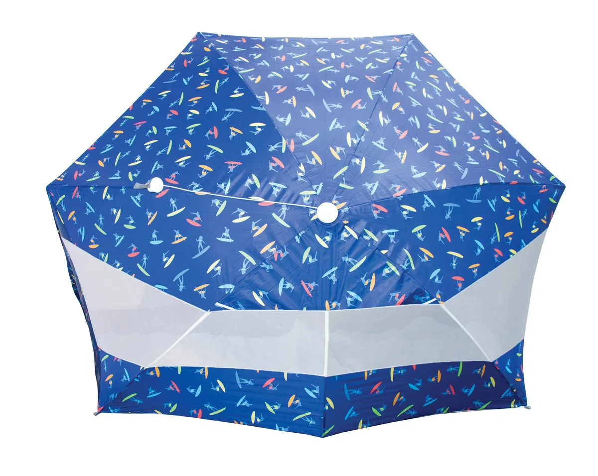 RIO Brands Beach Speedy Pop-Up Beach Cabana Sonnenschutz Surf Power Surfer 2,4 m x 2,4 m x 1,8 m