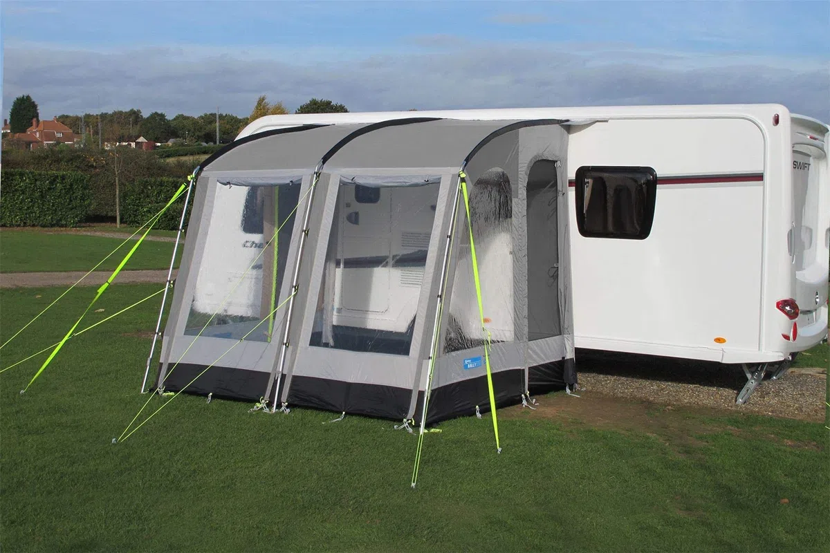 Kampa Rally 260/260 Plus - Grau - Aluminium - Vinyl - Modern - 260 cm x 250 cm - Markise - Awning