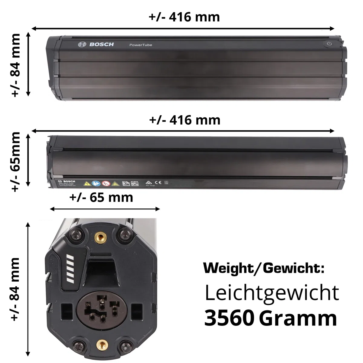 PowerTube 625 verticale