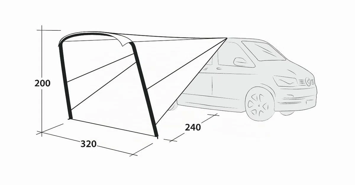 Outwell Touring Canopy Air Vorzelt